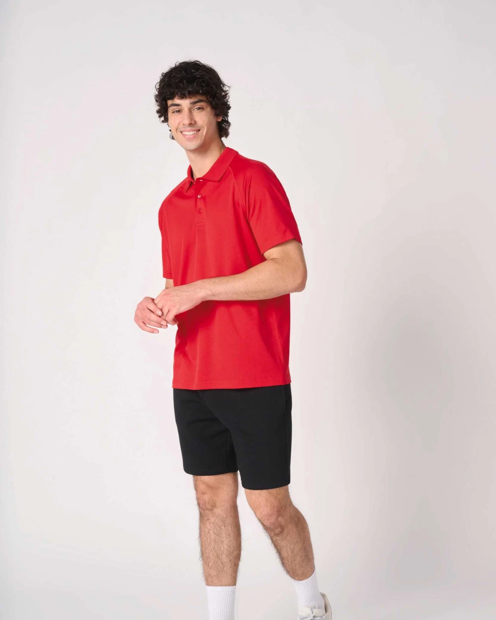 IDEAL BASIC BRAND Herren Sport-Poloshirt Poloshirts personalisierbar