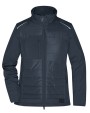 Jassen JAMES & NICHOLSON Ladies' Hybrid Jacket voor bedrukking &amp; borduring