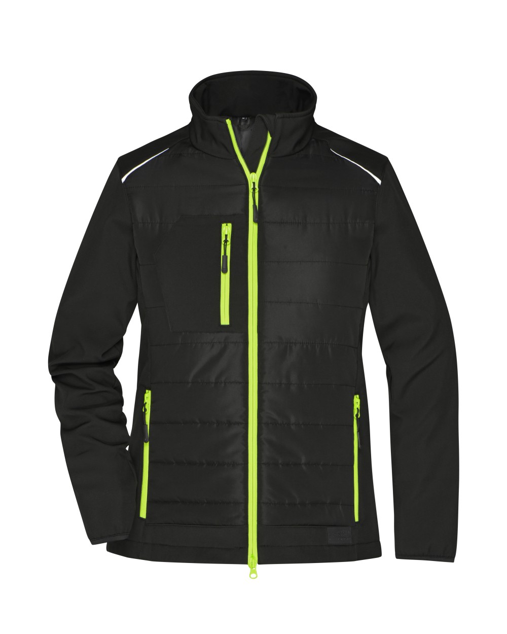 JAMES & NICHOLSON Ladies' Hybrid Jacket Jacken personalisierbar