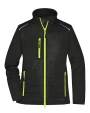 Jassen JAMES & NICHOLSON Ladies' Hybrid Jacket voor bedrukking &amp; borduring