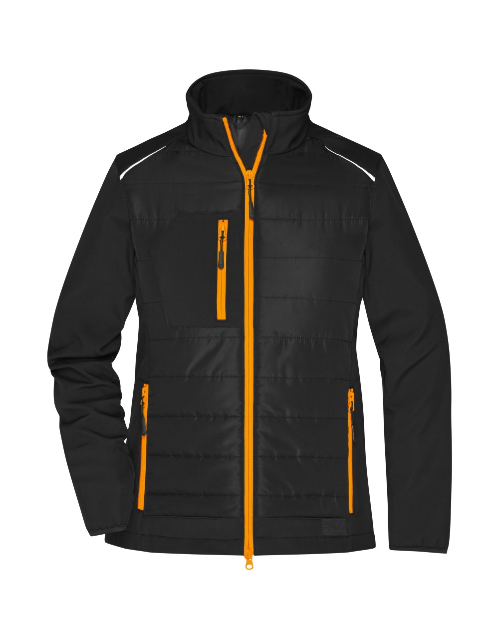 JAMES & NICHOLSON Ladies' Hybrid Jacket Jacken personalisierbar