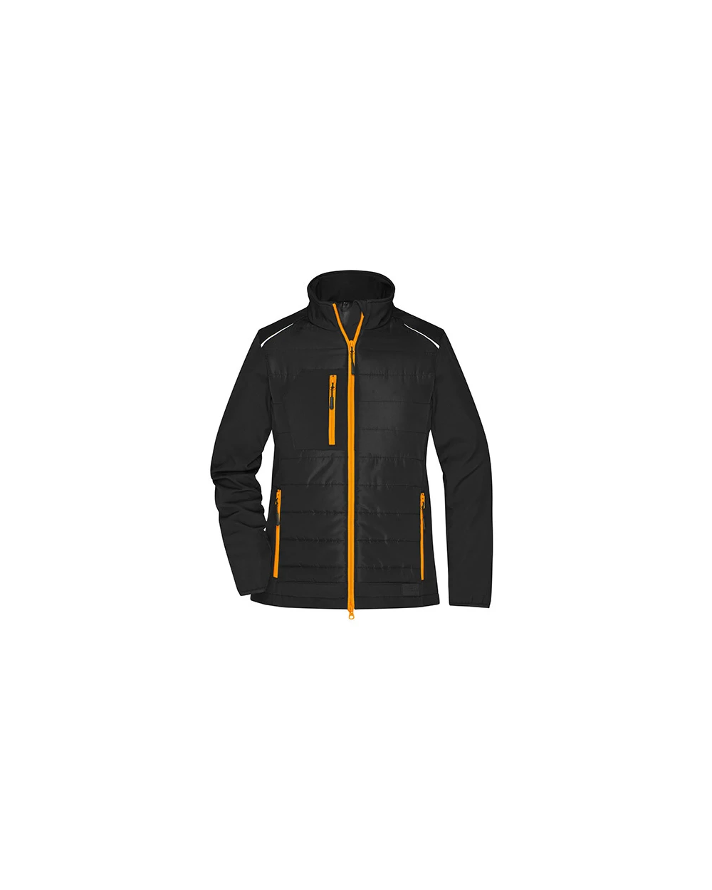 Jassen JAMES & NICHOLSON Ladies' Hybrid Jacket voor bedrukking &amp; borduring