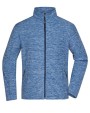 Polar Fleeces JAMES & NICHOLSON Men`s Fleece Jacket voor bedrukking &amp; borduring