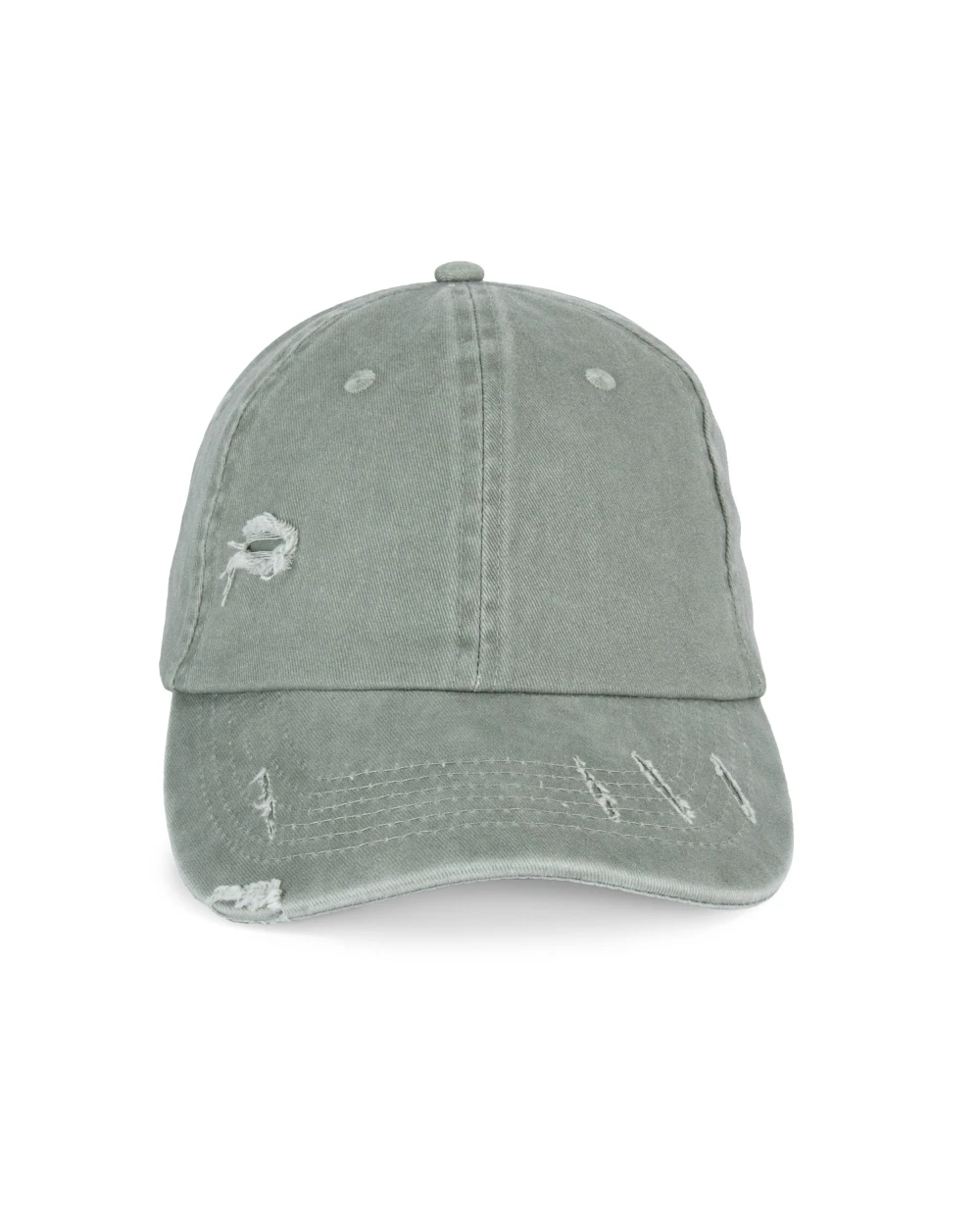 NATIVE SPIRIT Umweltfreundliche Unisex Kappe im zerrissenen Look Kappen personalisierbar
