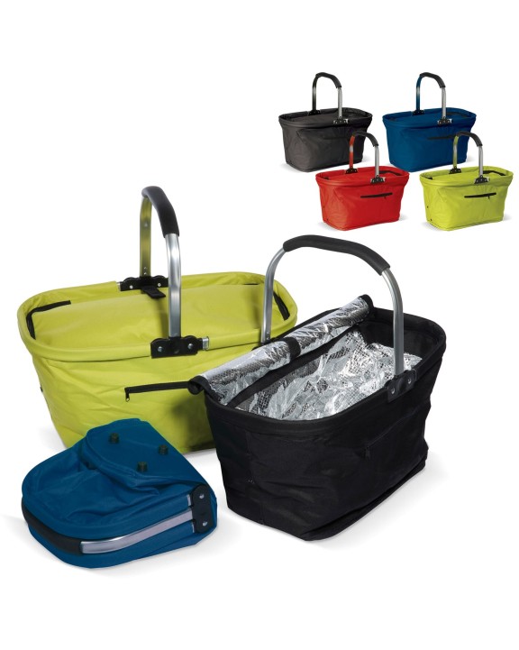 4DO Faltbarer Kühl-Einkaufskorb Taschen personalisierbar