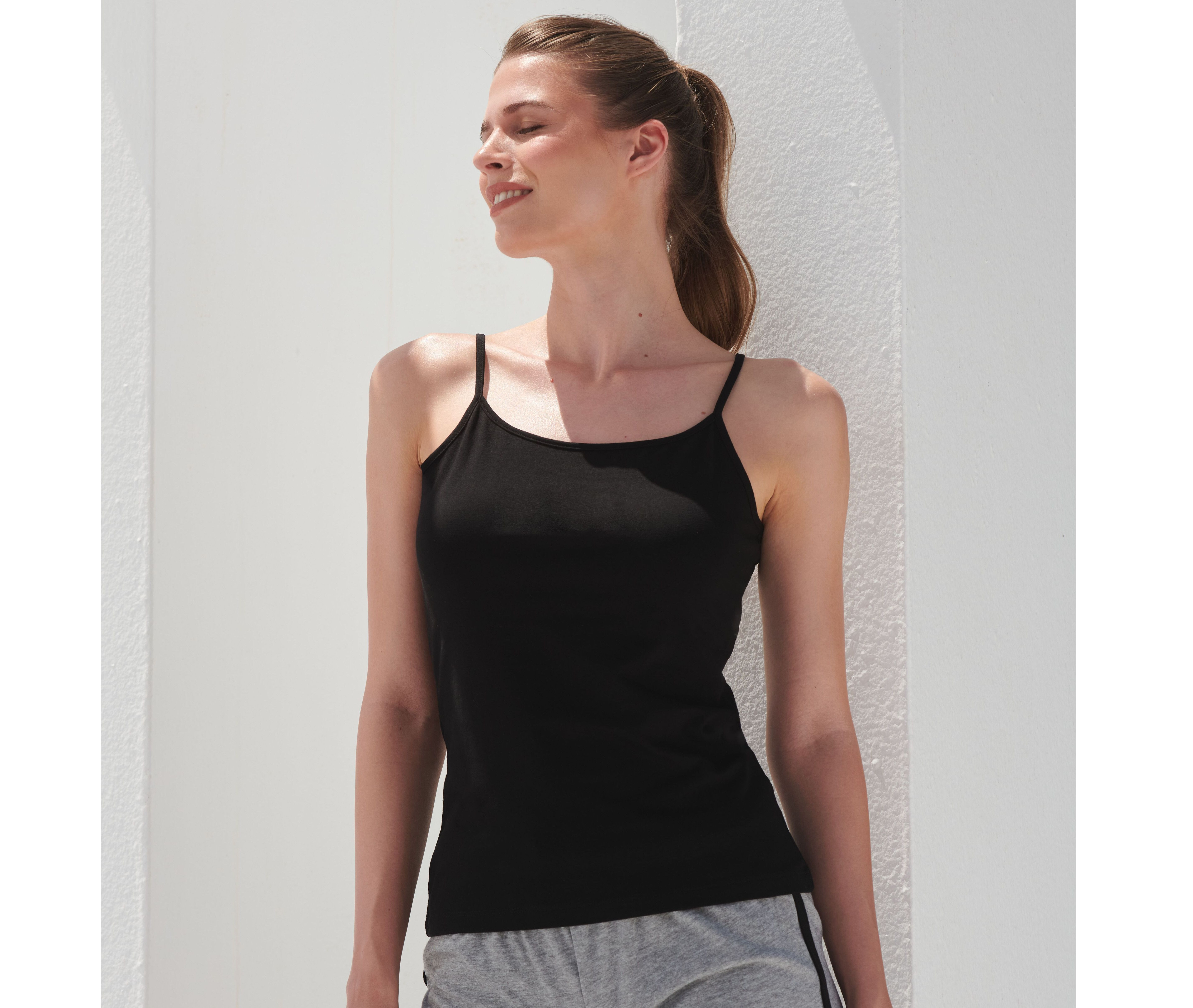 T-Shirts personnalisable SKINNIFIT WOMEN’S FEEL GOOD STRETCH SPAGHETTI VEST