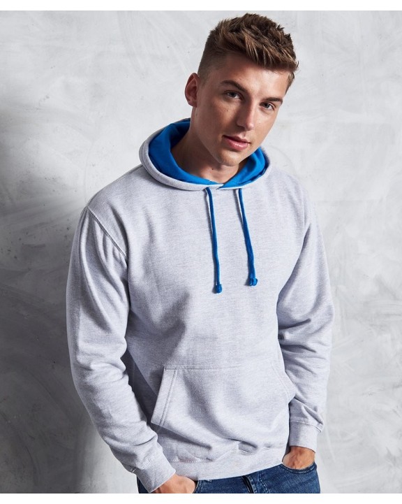 Sweaters & hoodies AWDIS VARSITY HOODIE voor bedrukking &amp; borduring