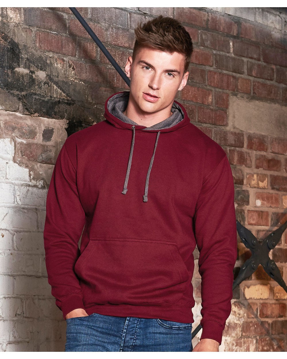Sweat-shirts personnalisable AWDIS VARSITY HOODIE