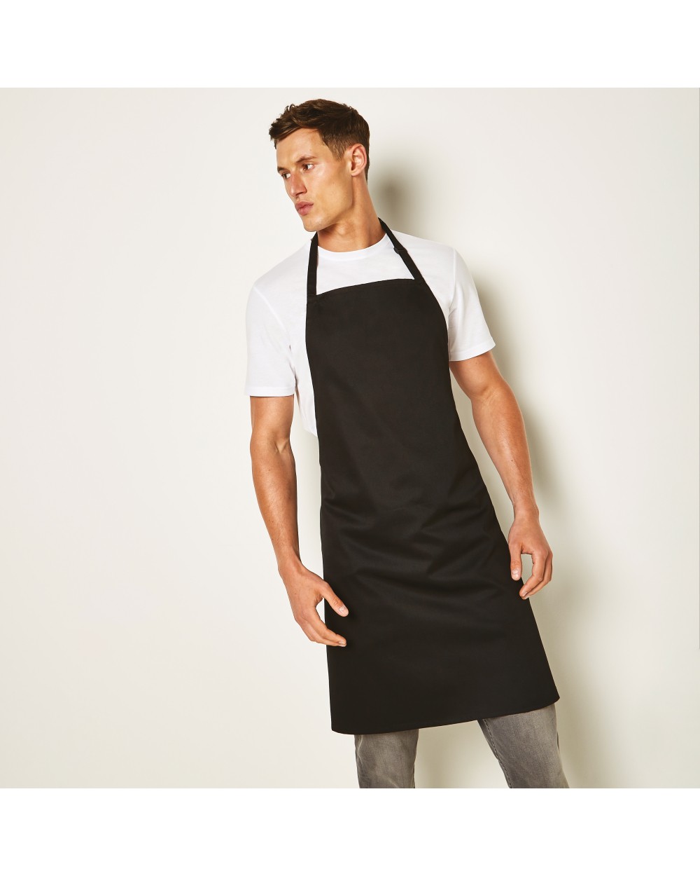 Schorten KUSTOM KIT Bib Apron (No Pocket) voor bedrukking &amp; borduring