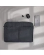 Tassen & Zakken 4DO Laluka AWARE™ gerecycled katoenen 15,6 inch laptophoes voor bedrukking &amp; borduring
