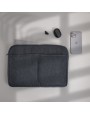Tassen & Zakken 4DO Laluka AWARE™ gerecycled katoenen 15,6 inch laptophoes voor bedrukking &amp; borduring