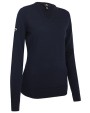 Pulls personnalisable CALLAWAY Ladies V-Neck Merino Sweater