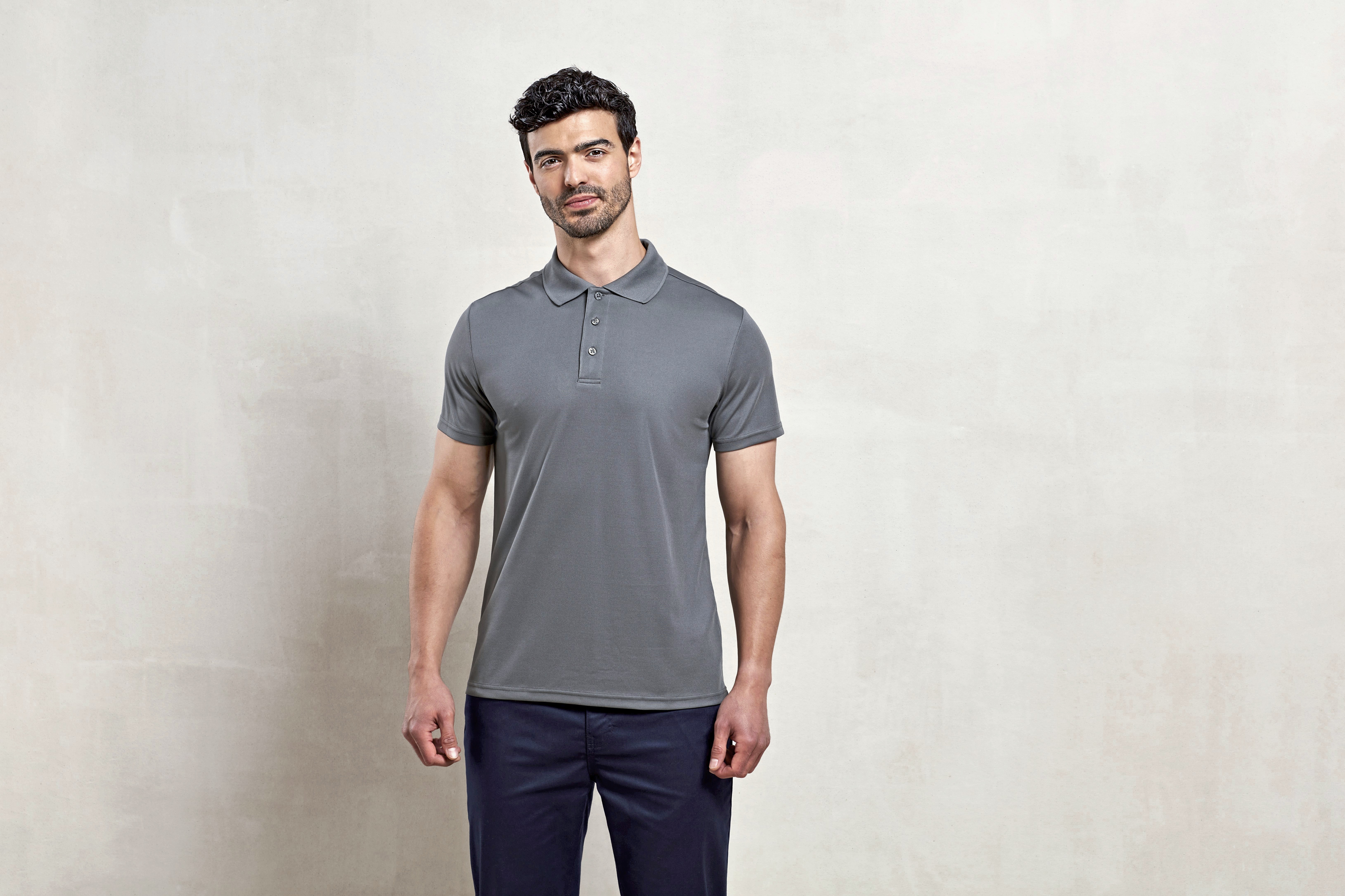 Polos personnalisable PREMIER Men´s Spun-Dyed Sustainable Polo Shirt
