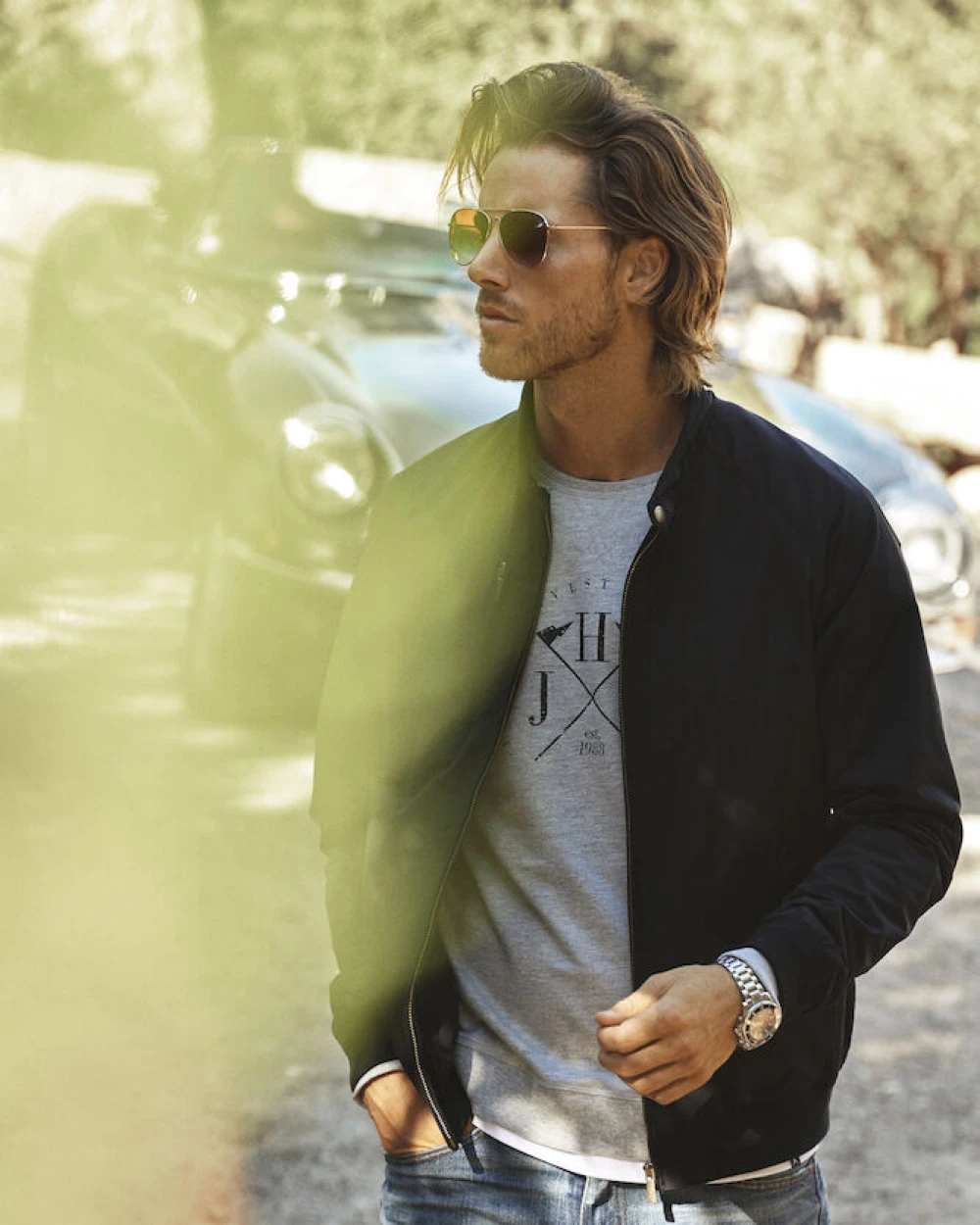 Jassen JAMES-HARVEST Harrington Jas Unisex voor bedrukking &amp; borduring