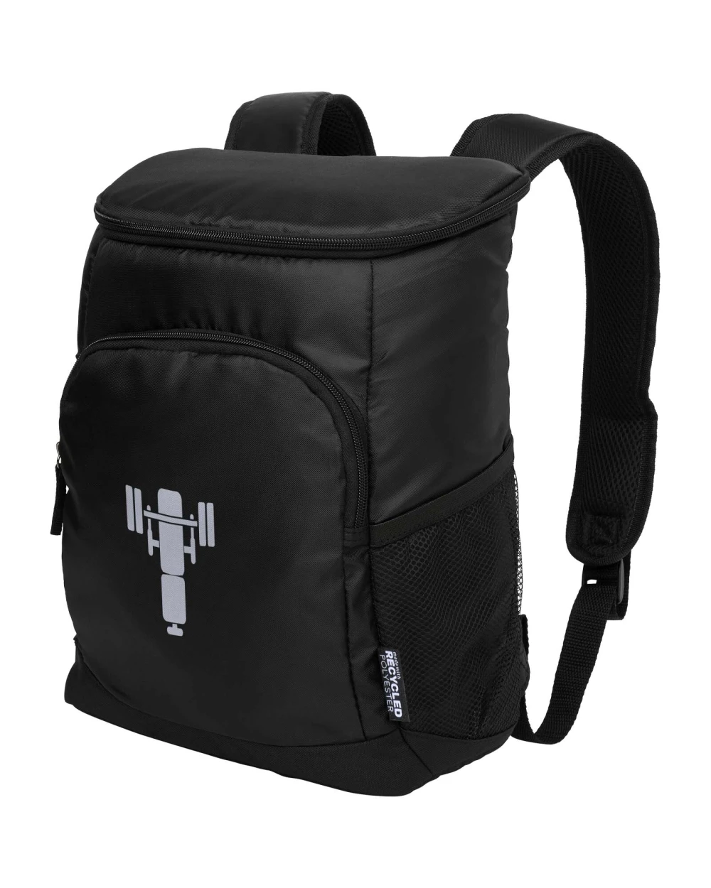 Tassen & Zakken 4DO Chillpack GRS gerecyclede koeltas rugzak voor 18 blikjes 16L voor bedrukking &amp; borduring