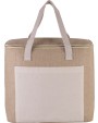 KIMOOD Große Kühltasche aus Jute Taschen personalisierbar
