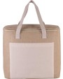 KIMOOD Große Kühltasche aus Jute Taschen personalisierbar