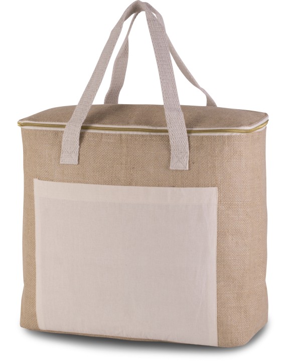 Sacs & Bagagerie personnalisable KIMOOD Sac isotherme en jute - grand modèle