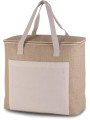 KIMOOD Sac isotherme en jute - grand modèle /api/colors/e4673c21-e8cb-492b-aa0c-b227b8618401 personnalisable