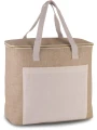 KIMOOD Sac isotherme en jute - grand modèle /api/colors/e4673c21-e8cb-492b-aa0c-b227b8618401 personnalisable