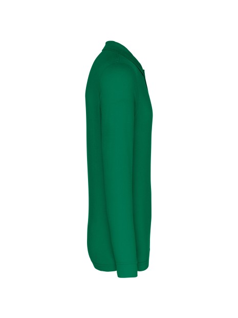 KARIBAN Polo piqué manches longues homme /api/colors/8e228bbe-4407-4cbc-b57b-e0b7f7e9d211 personnalisable