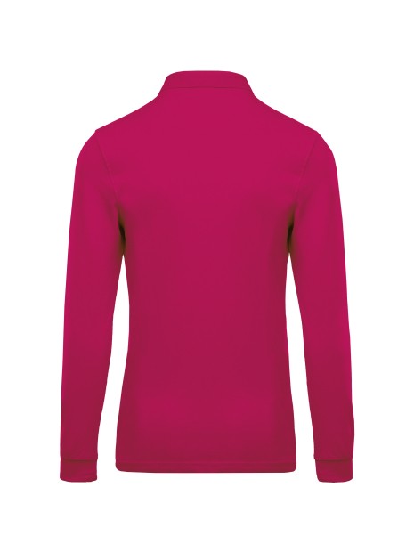 KARIBAN Polo piqué manches longues homme /api/colors/0327c765-dd20-409c-911d-31f7a9b4c2f5 personnalisable