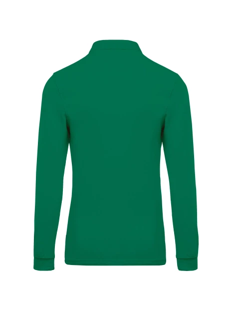 KARIBAN Polo piqué manches longues homme /api/colors/8e228bbe-4407-4cbc-b57b-e0b7f7e9d211 personnalisable