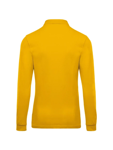 KARIBAN Polo piqué manches longues homme /api/colors/ea0c172c-722e-46fc-acb7-2617a4097874 personnalisable