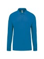KARIBAN Polo piqué manches longues homme /api/colors/3848809b-00f3-4a7f-8b57-fc0187a98ade personnalisable