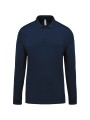 KARIBAN Polo piqué manches longues homme /api/colors/b68891a9-1d28-4f7a-8deb-775c45027afd personnalisable