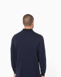 Polos personnalisable KARIBAN Polo piqué manches longues homme