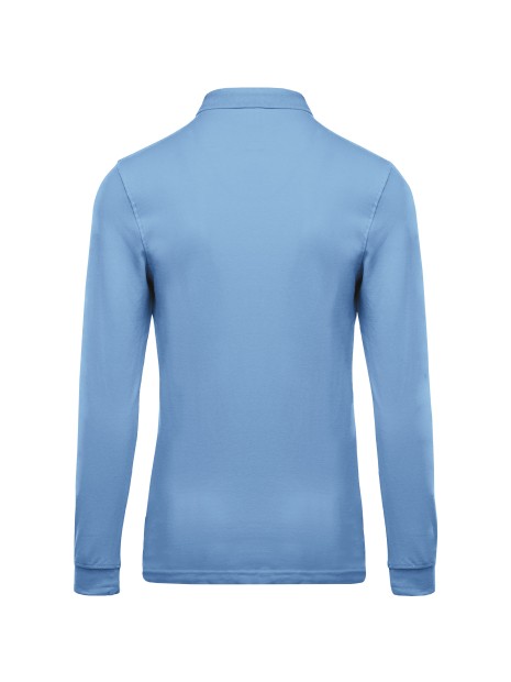 KARIBAN Polo piqué manches longues homme /api/colors/549fa598-8d61-4fa2-82ad-90f4d2ec39ab personnalisable
