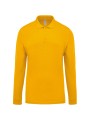 KARIBAN Polo piqué manches longues homme /api/colors/ea0c172c-722e-46fc-acb7-2617a4097874 personnalisable