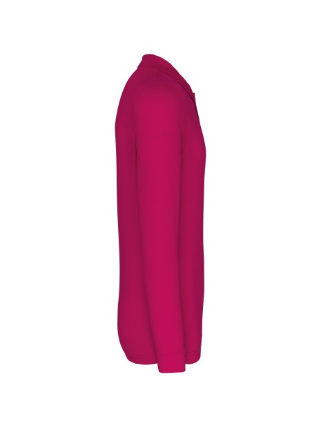 KARIBAN Polo piqué manches longues homme /api/colors/0327c765-dd20-409c-911d-31f7a9b4c2f5 personnalisable