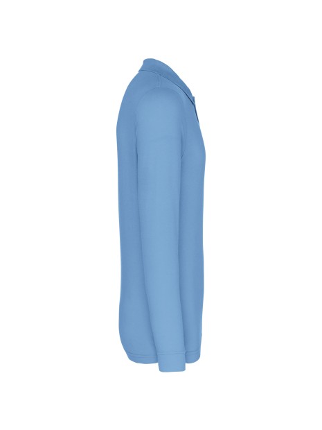 KARIBAN Polo piqué manches longues homme /api/colors/549fa598-8d61-4fa2-82ad-90f4d2ec39ab personnalisable