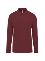 KARIBAN Polo piqué manches longues homme /api/colors/3f4410b9-f80f-412a-9aa8-9260cc84003d personnalisable