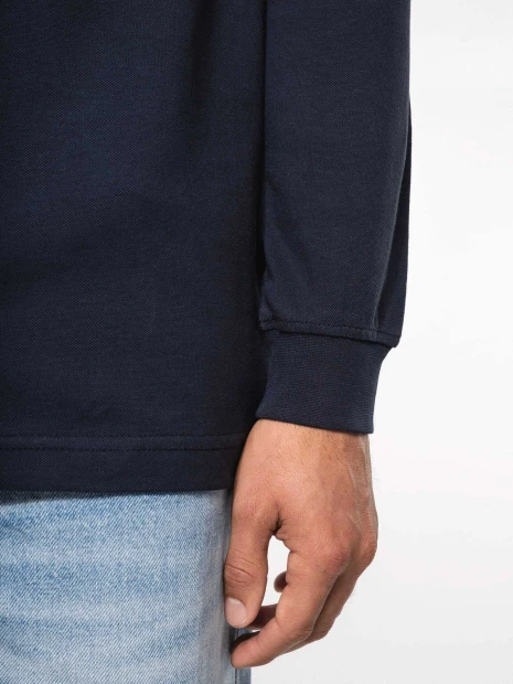 Polos à personnaliser KARIBAN Polo piqué manches longues homme 