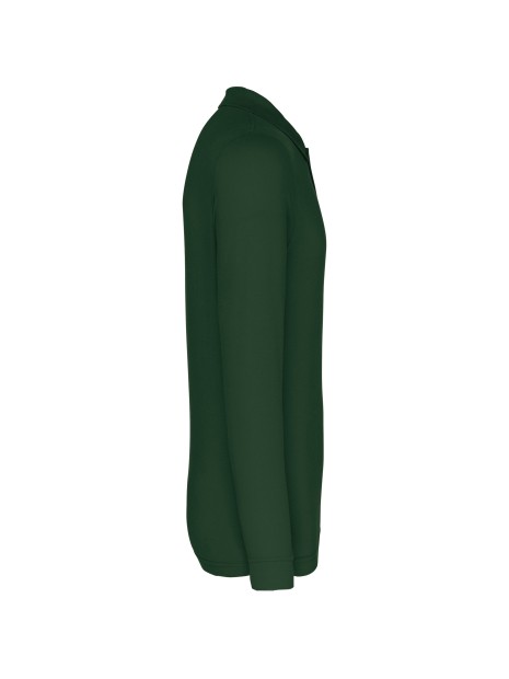 KARIBAN Polo piqué manches longues homme /api/colors/04ff5422-733a-4283-80b4-be8cd0eba314 personnalisable