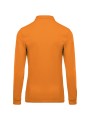 KARIBAN Polo piqué manches longues homme /api/colors/d51260d5-b263-4200-988d-ee19f414959e personnalisable