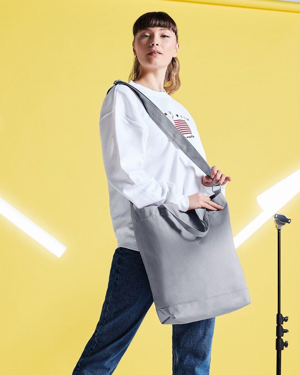 BAG BASE CANVAS DAY BAG Taschen personalisierbar