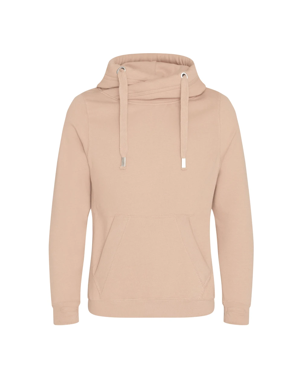 Sweaters & hoodies AWDIS CROSS NECK HOODIE voor bedrukking &amp; borduring