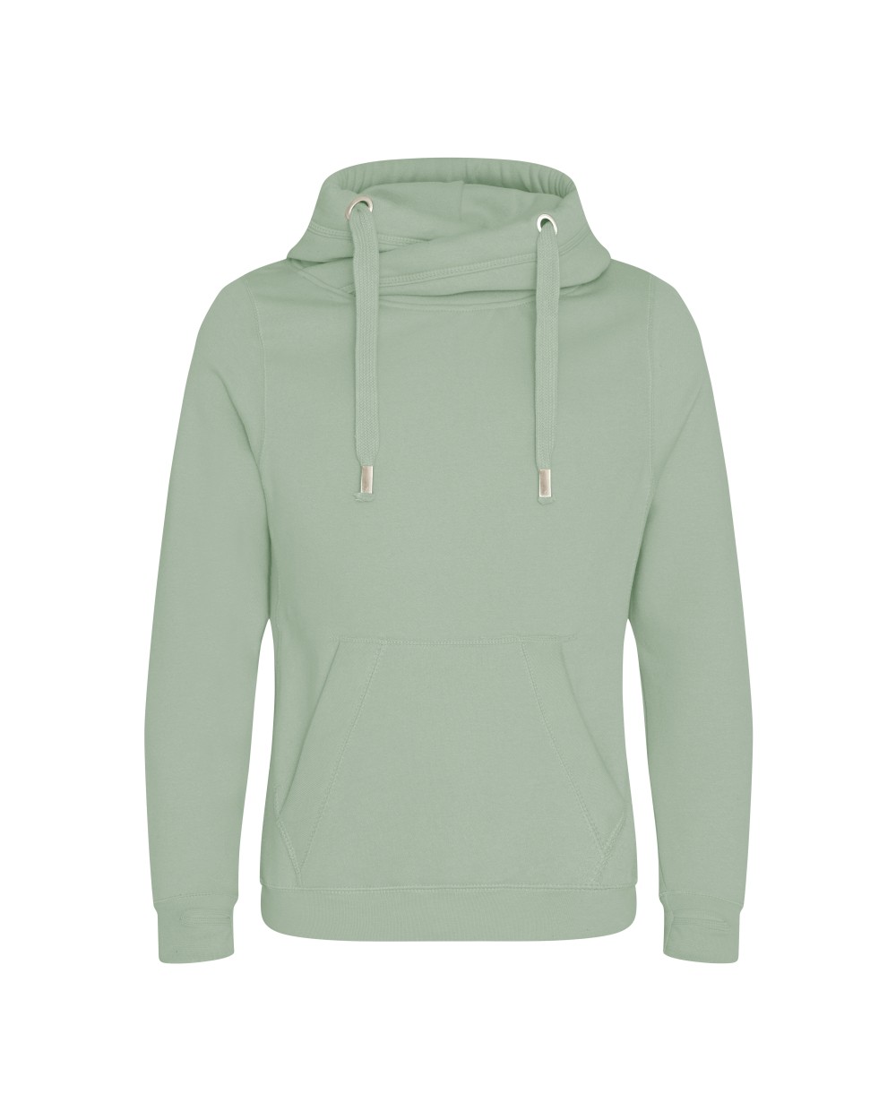 Sweaters & hoodies AWDIS CROSS NECK HOODIE voor bedrukking &amp; borduring