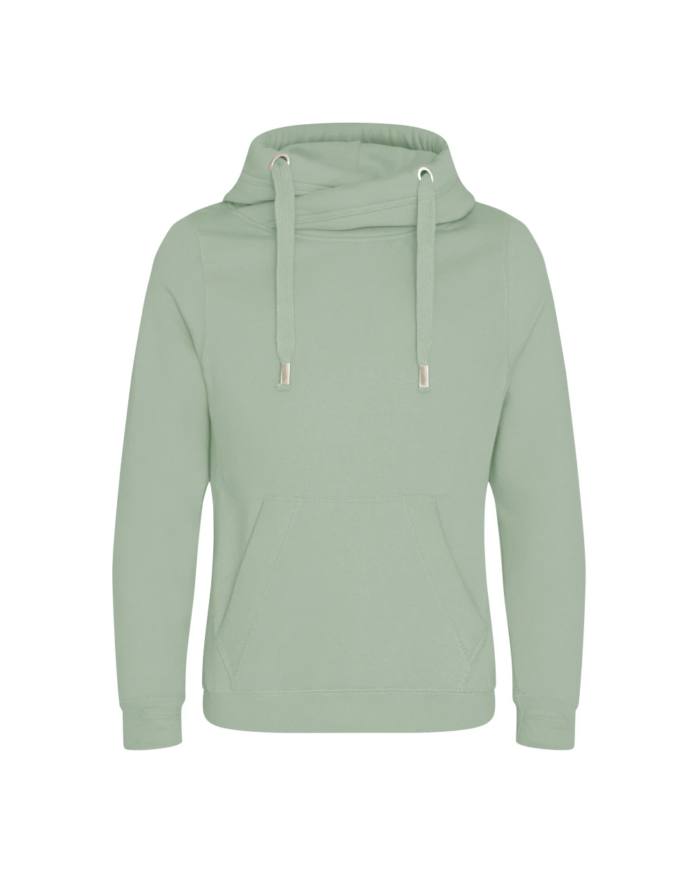 Sweaters & hoodies AWDIS CROSS NECK HOODIE voor bedrukking &amp; borduring