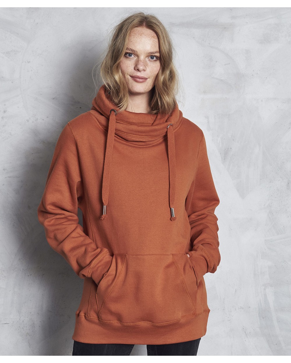 Sweat-shirts personnalisable AWDIS CROSS NECK HOODIE
