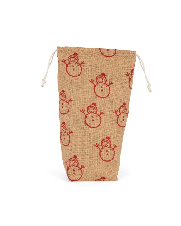 KIMOOD Flaschenhalter mit Weihnachtsmotiven Taschen personalisierbar