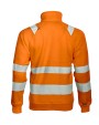 Sweat-shirts personnalisable JOBMAN 5172 Sweatshirt zippé Hi-Vis