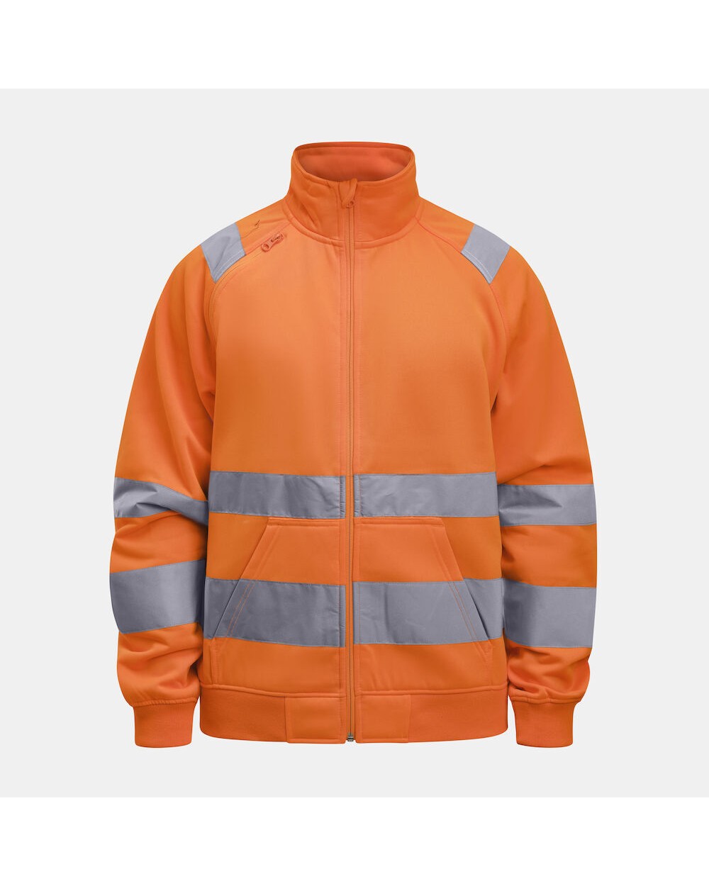 Sweaters & hoodies JOBMAN 5172 Hi-Vis Sweatshirt Jacket voor bedrukking &amp; borduring