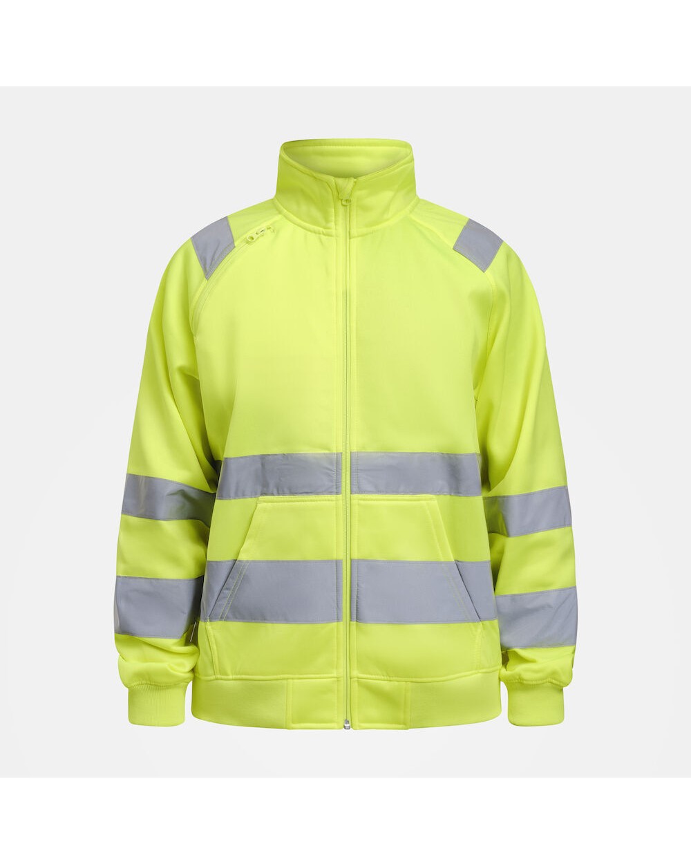 Sweat-shirts personnalisable JOBMAN 5172 Sweatshirt zippé Hi-Vis