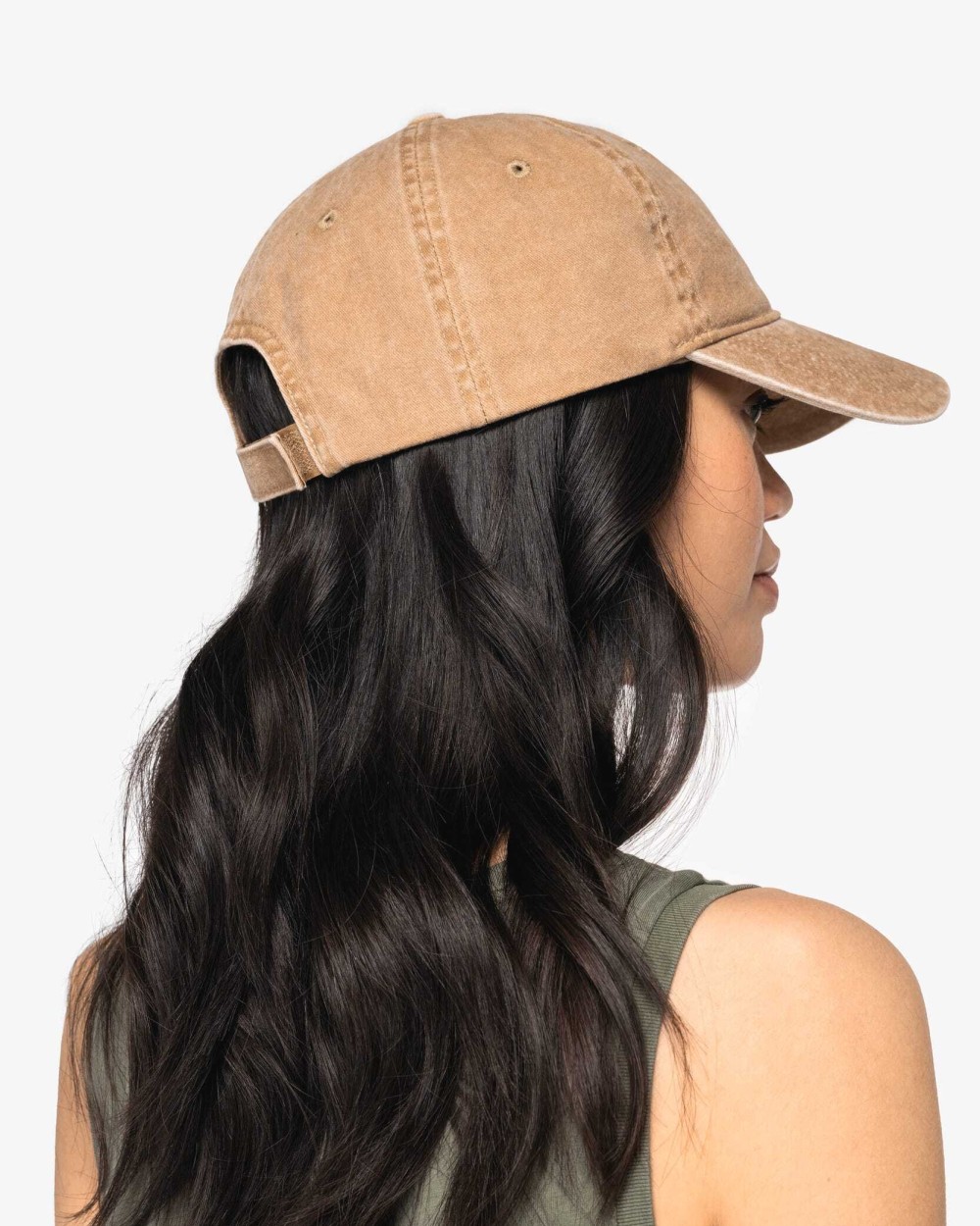 Casquettes personnalisable NATIVE SPIRIT Casquette écoresponsable délavée unisexe