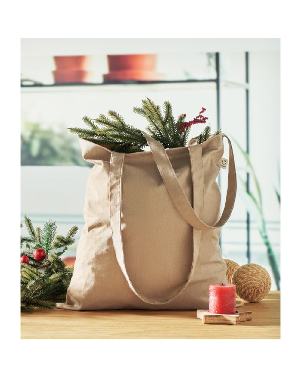 Sacs & Bagagerie personnalisable 4DO Sac shopping en coton recyclé